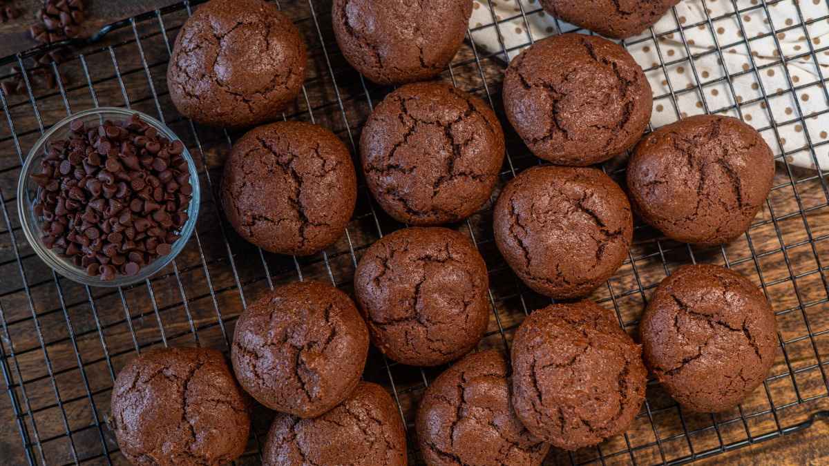 Cake Mix Chocolate Cookies